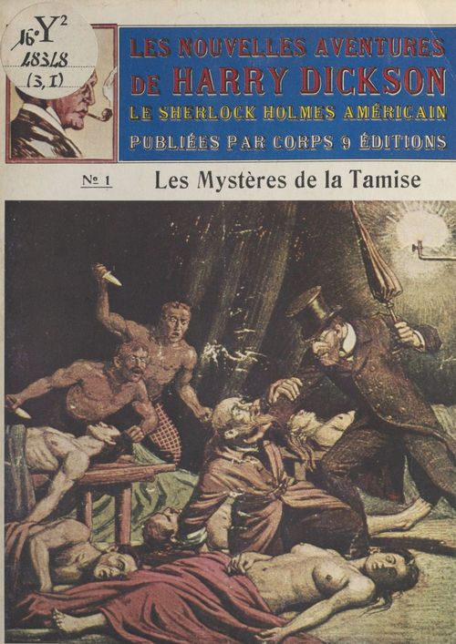 ebook cover of Les Nouvelles Aventures de Harry Dickson (1) : Les Mystères de la Tamise, by Dole