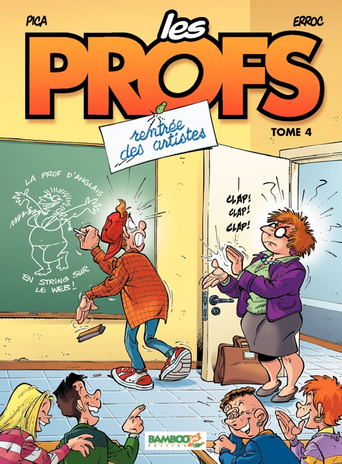 ebook cover of Les Profs - Tome 4 - Rentrée des artistes, by Erroc, Pica