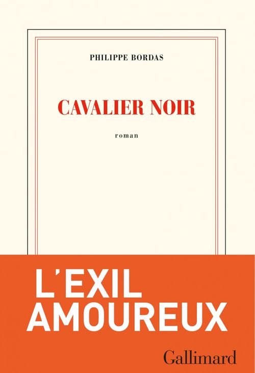 Couverture ebook de Cavalier noir, de Philippe Bordas