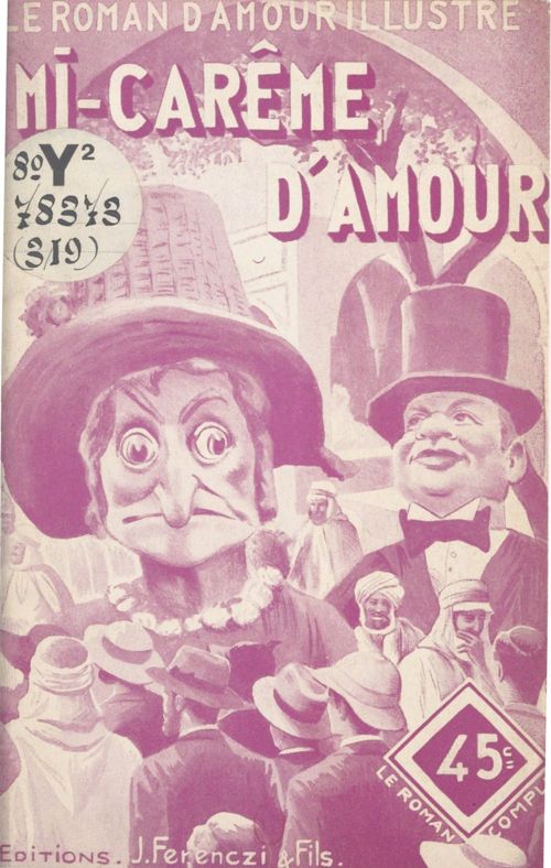 ebook cover of Mi-carême d'amour, by Marthe Doranne