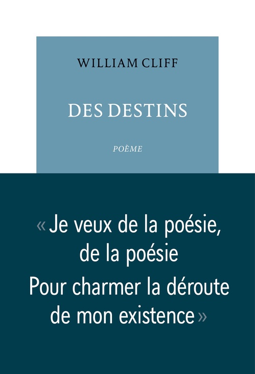 Couverture ebook de Des destins, de William Cliff