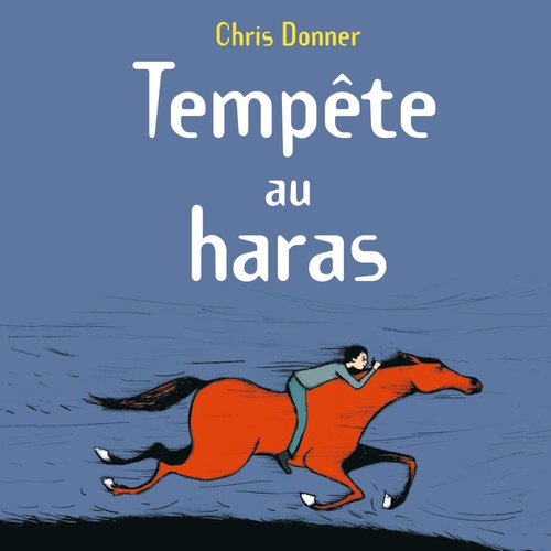 audiobook cover of Tempête au haras, by Chris Donner