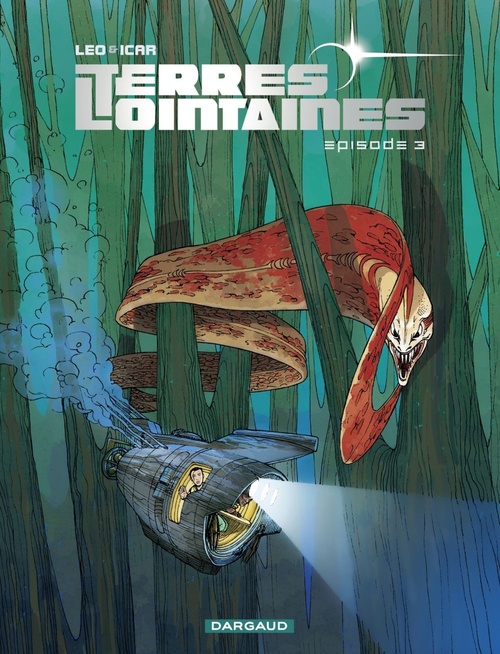 Couverture ebook de Terres lointaines - Épisode 3, de Leo