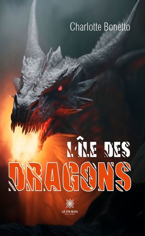 Couverture ebook de L'île des dragons, de Charlotte Bonetto