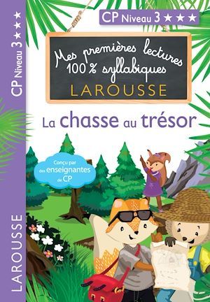 ebook cover of 1ères lectures 100% syllabiques - La chasse au trésor, by Hélène Heffner, Giulia Levallois
