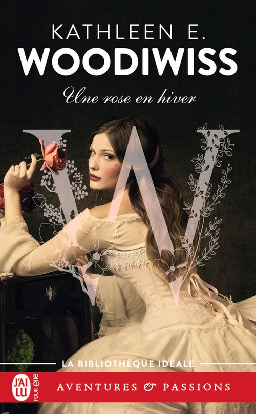 ebook cover of Une rose en hiver, by Kathleen E. Woodiwiss