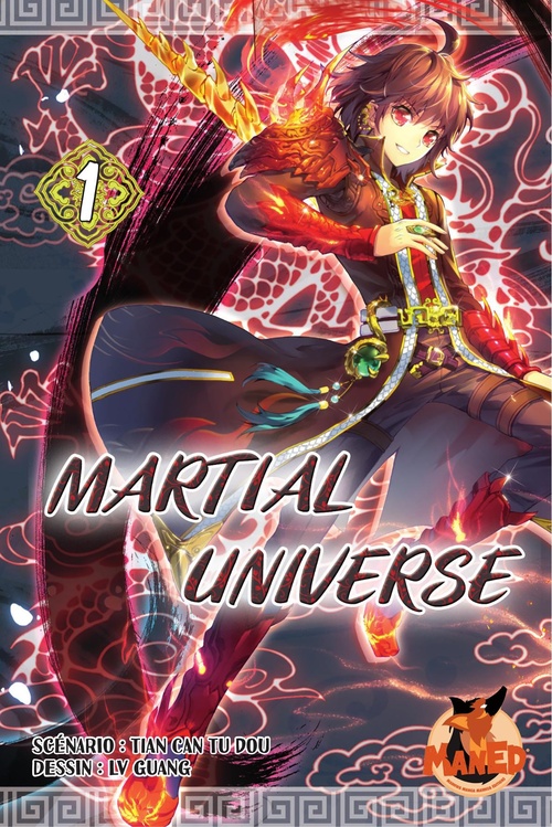 ebook cover of Martial Universe T01, by Tian Can Tu Dou, Lv Guang