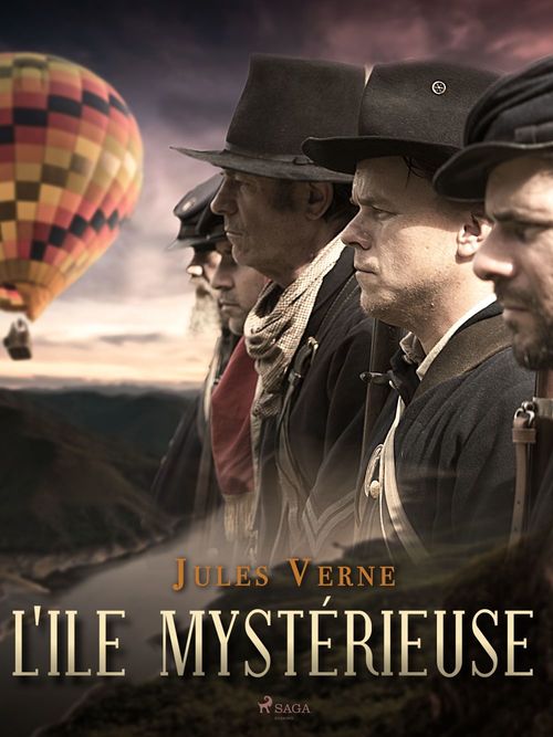 ebook cover of L'Ile mystérieuse, by Jules Verne