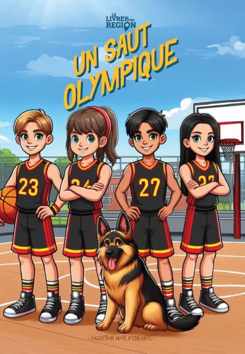 Couverture ebook de Un saut olympique, de Delphine Ooghe