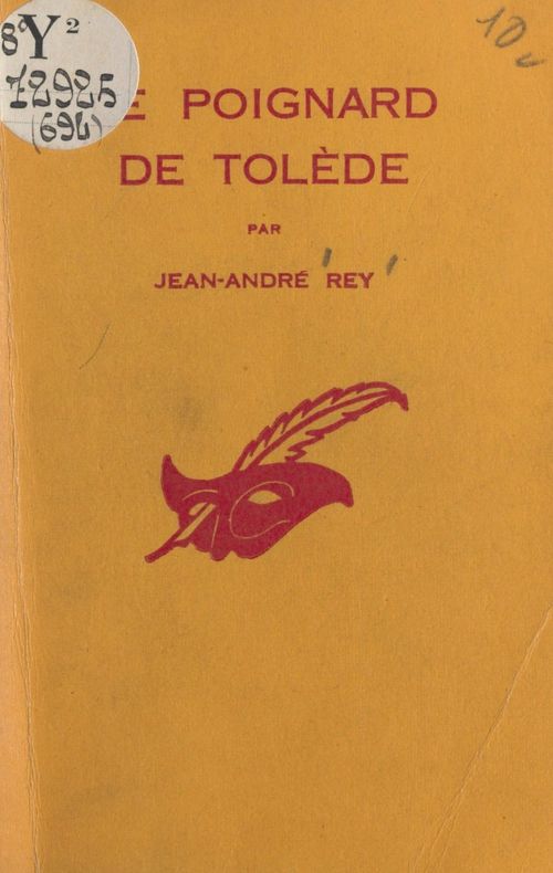 Couverture ebook de Le poignard de Tolède, de Jean-Andre Rey
