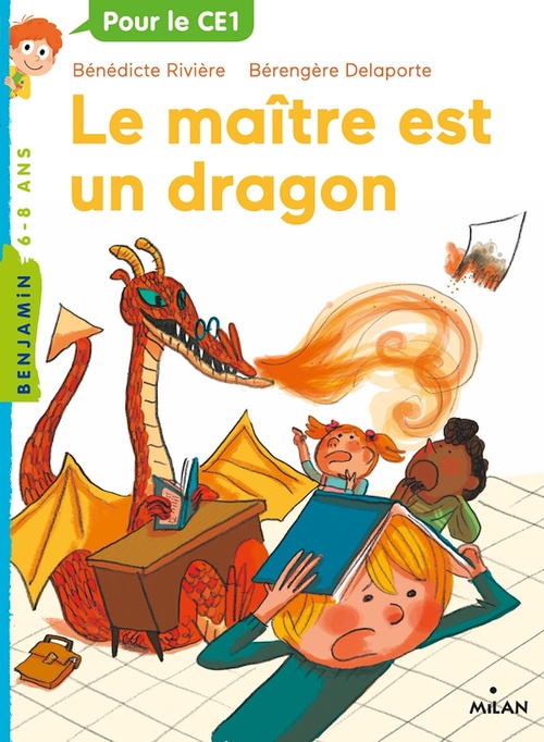 Couverture ebook de Le maître est un dragon, de Bénédicte Rivière