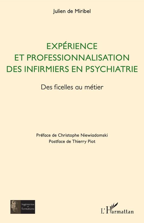 ebook cover of Expérience et professionnalisation des infirmiers en psychiatrie, by Julien De Miribel