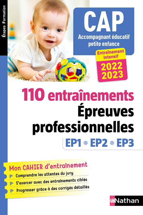 ebook cover of CAP accompagnant éducatif petite enfance - 110 entraînements - EPUB, by Louisa Rebih