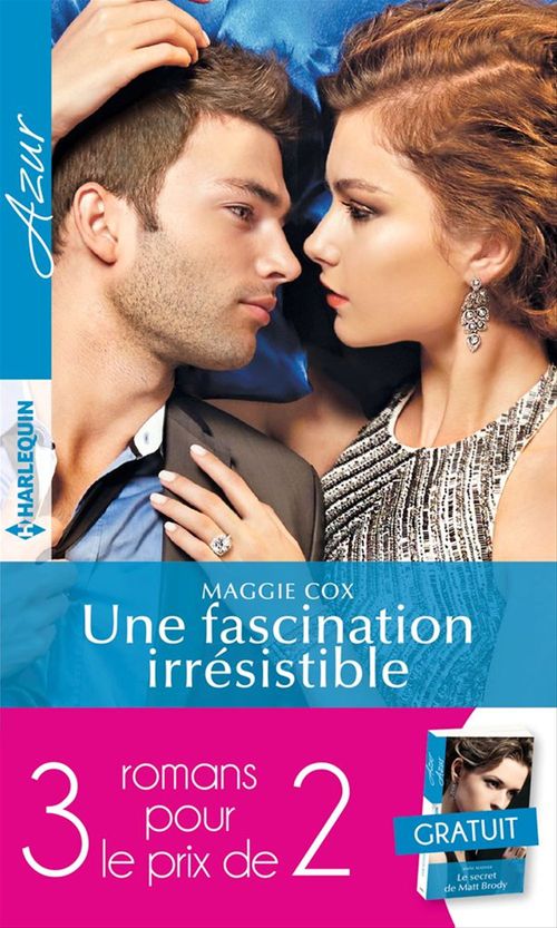Couverture ebook de Pack 3 pour 2 Azur - Juin 2017, de Lindsay Armstrong, Maggie Cox, Anne Mather