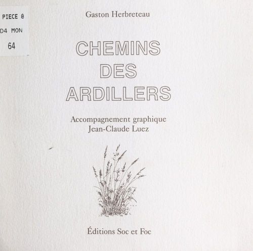 ebook cover of Chemins des Ardillers, by Gaston Herbreteau