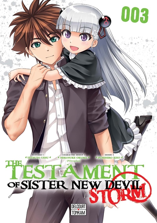 Couverture ebook de The Testament of sister new devil storm T03, de Tetsuto Uesu