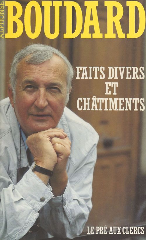 Couverture ebook de Faits divers et Châtiments, de Alphonse Boudard