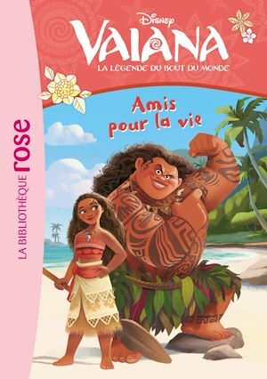 Couverture ebook de Vaiana 02 - Amis pour la vie, de Disney