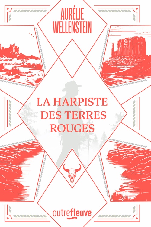 ebook cover of La Harpiste des Terres rouges, by Aurélie Wellenstein