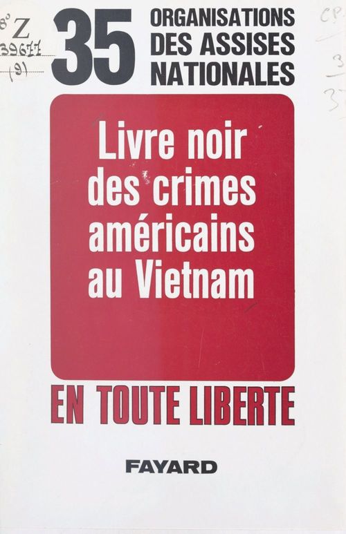 Couverture ebook de Livre noir des crimes américains au Vietnam, de Assises Nationales Pour Le Vietnam