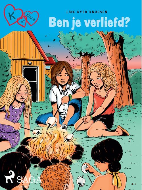 Couverture ebook de K van Klara 19 - Ben je verliefd?, de Line Kyed Knudsen