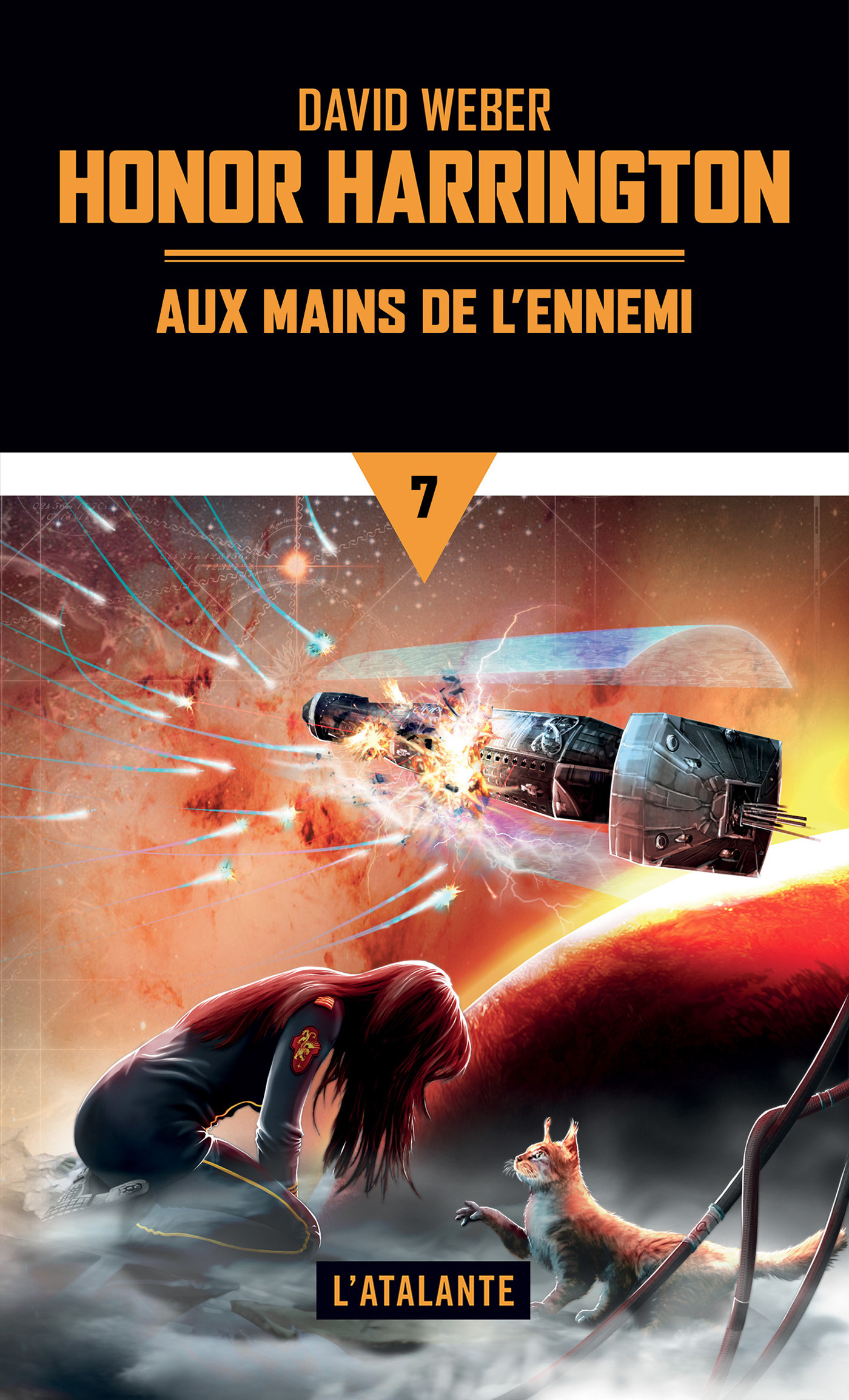 Couverture ebook de Aux mains de l'ennemi, de David Weber