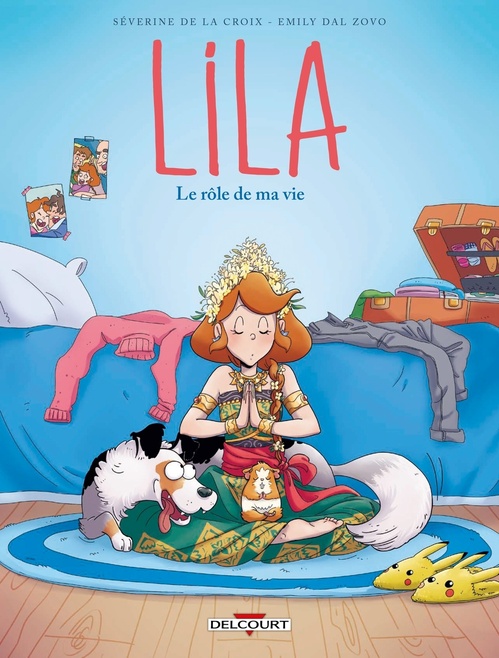 ebook cover of Lila T08 - Le rôle de ma vie, by Séverine de La Croix