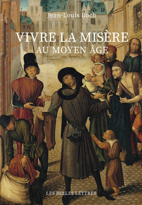 Couverture ebook de Vivre la misère au Moyen Âge, de Jean-Louis Roch