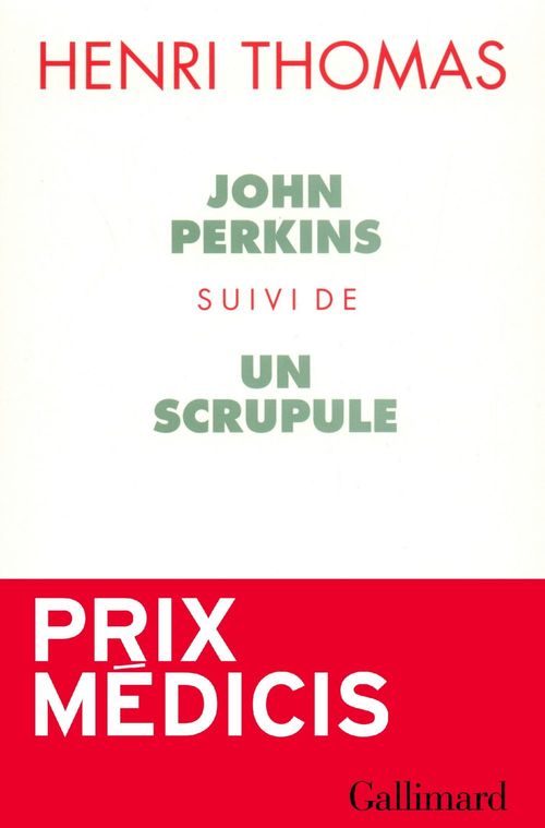 Couverture ebook de John Perkins / Un Scrupule, de Henri Thomas