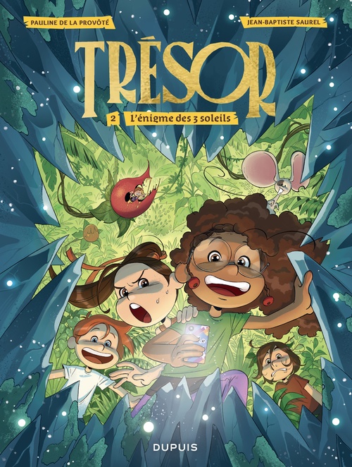 Couverture ebook de Trésor - Tome 2 - L'énigme des 3 soleils, de Jean-Baptiste Saurel
