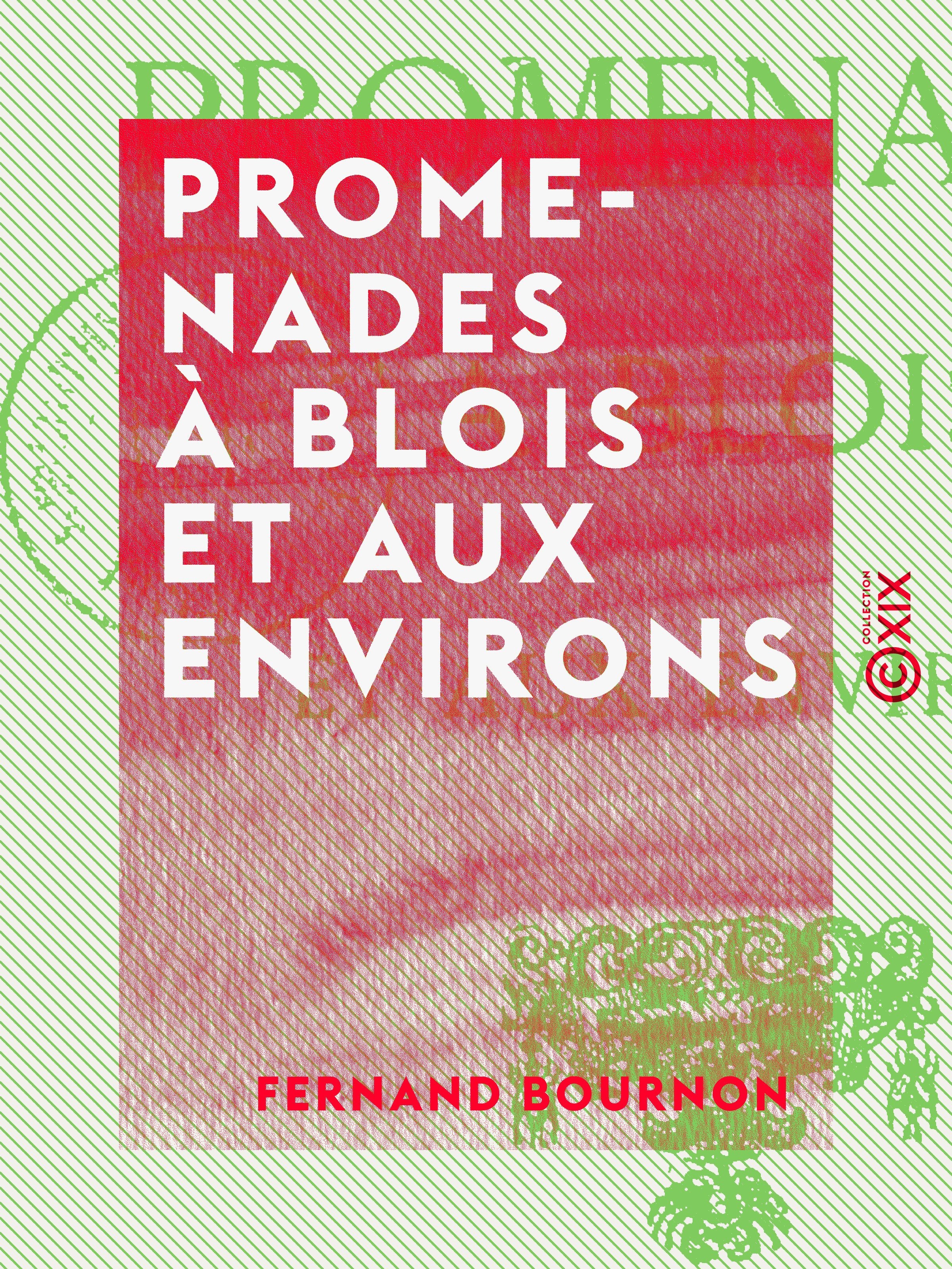 Couverture ebook de Promenades à Blois et aux environs, de Fernand Bournon