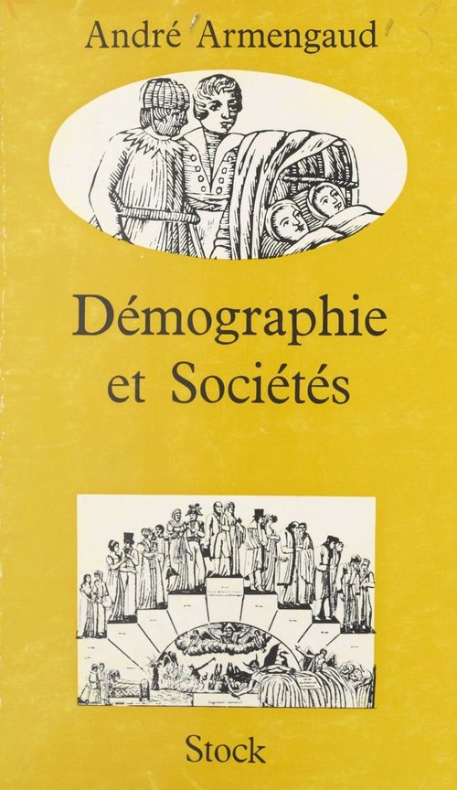 Couverture ebook de Démographie et sociétés, de Andre Armengaud