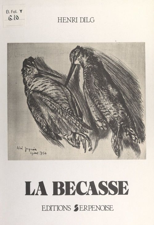 ebook cover of La bécasse, by Henri Dilg