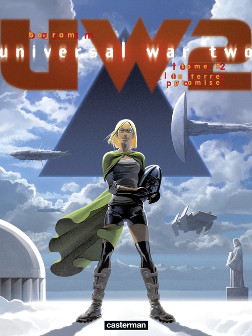 Couverture ebook de Universal War Two (Tome 2) - La Terre promise, de Denis Bajram