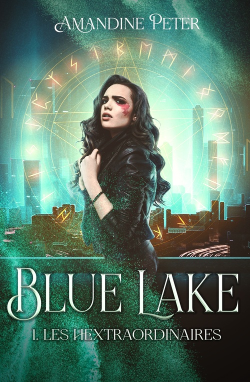 ebook cover of Blue Lake : Les Hextraordinaires, by Amandine Peter