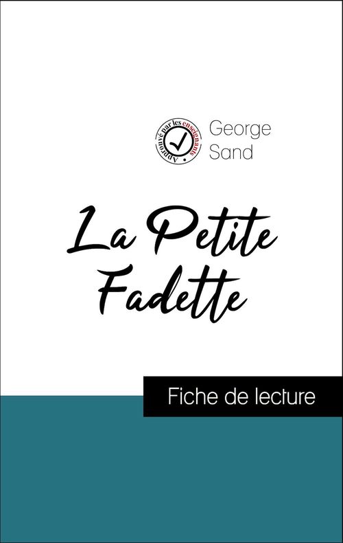 ebook cover of Analyse de l'oeuvre : La Petite Fadette (résumé et fiche de lecture plébiscités par les enseignants sur fichedelecture.fr), by George Sand