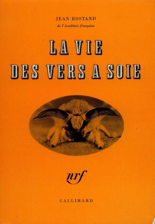 Couverture ebook de La vie des vers à soie, de Jean Rostand