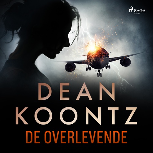 audiobook cover of De overlevende, by Dean Koontz