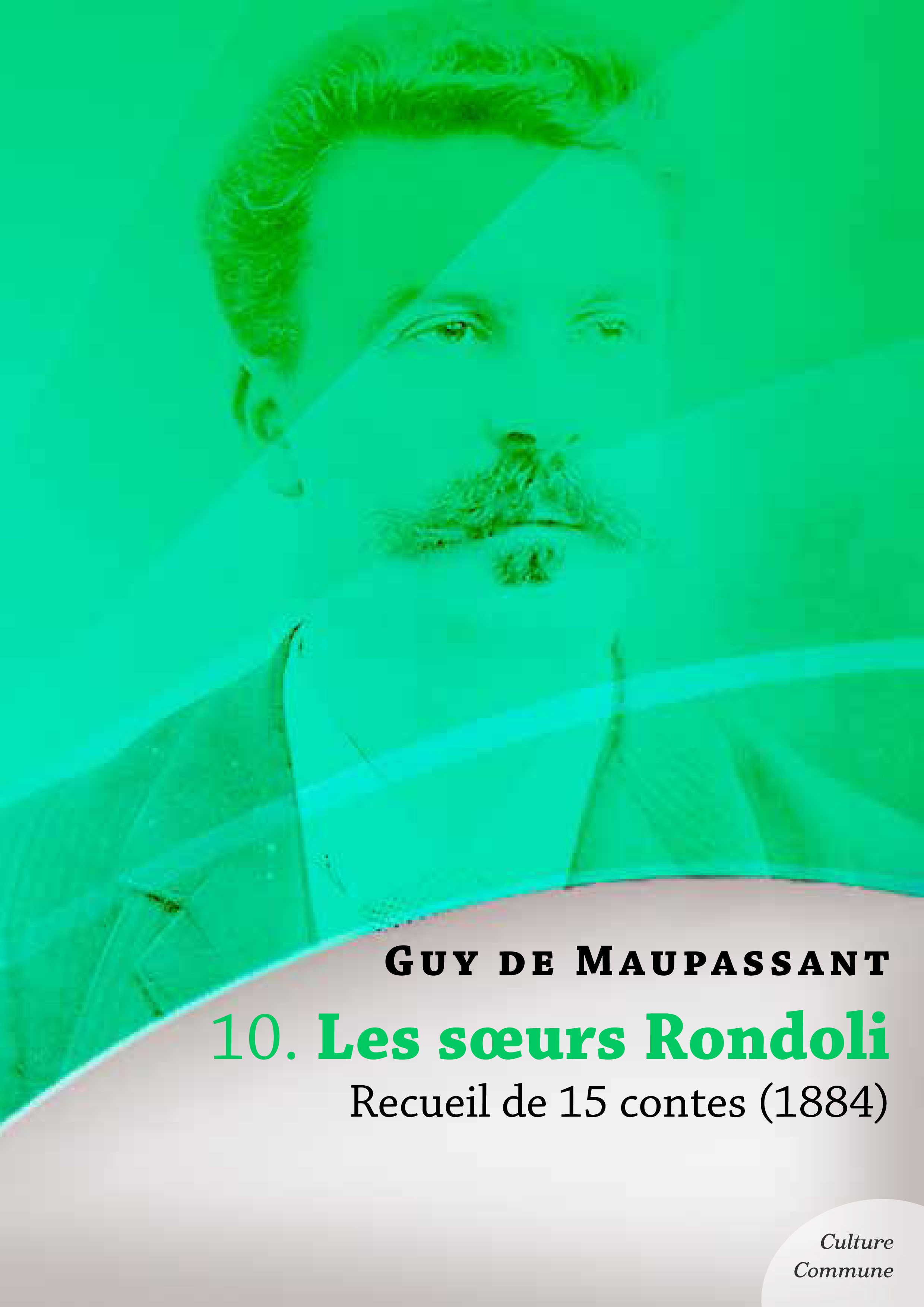 ebook cover of Les soeurs Rondoli, recueil de 15 contes, by Guy De Maupassant