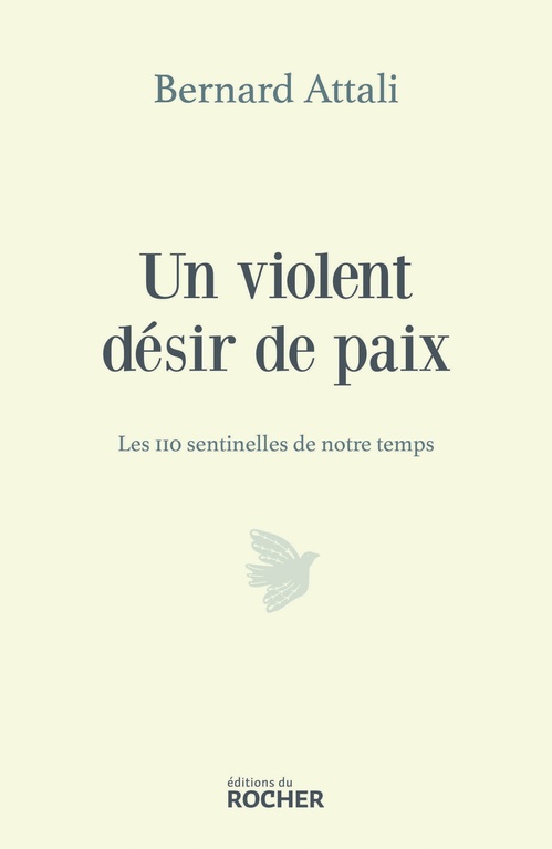 ebook cover of Un violent désir de paix, by Bernard Attali