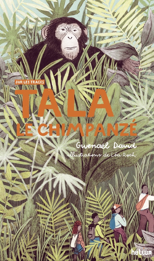 ebook cover of Tala, le chimpanzé, by Gwenaël David, Léa Roch