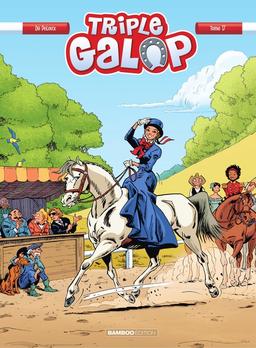 ebook cover of Triple Galop - Tome 17, by Benoît du Peloux
