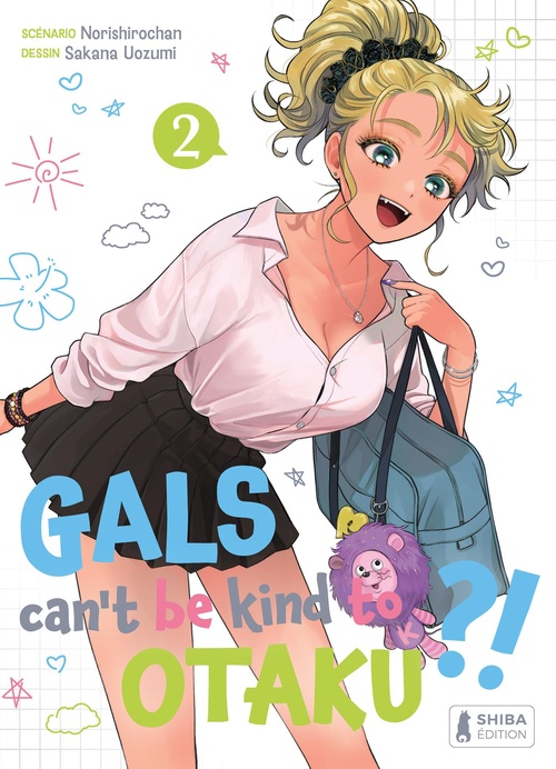 Couverture ebook de Gals can't be kind to Otaku ?! T02, de Norishirochan