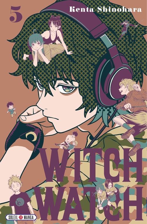 Couverture ebook de Witch Watch T05, de Kenta Shinohara