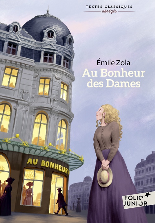 Couverture ebook de Au bonheur des dames (version abrégée), de Émile Zola