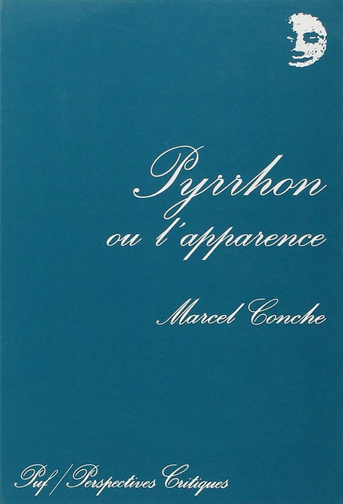ebook cover of Pyrrhon ou l'apparence, by Marcel Conche