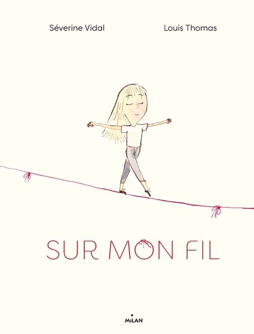 Couverture ebook de Sur mon fil, de Séverine Vidal