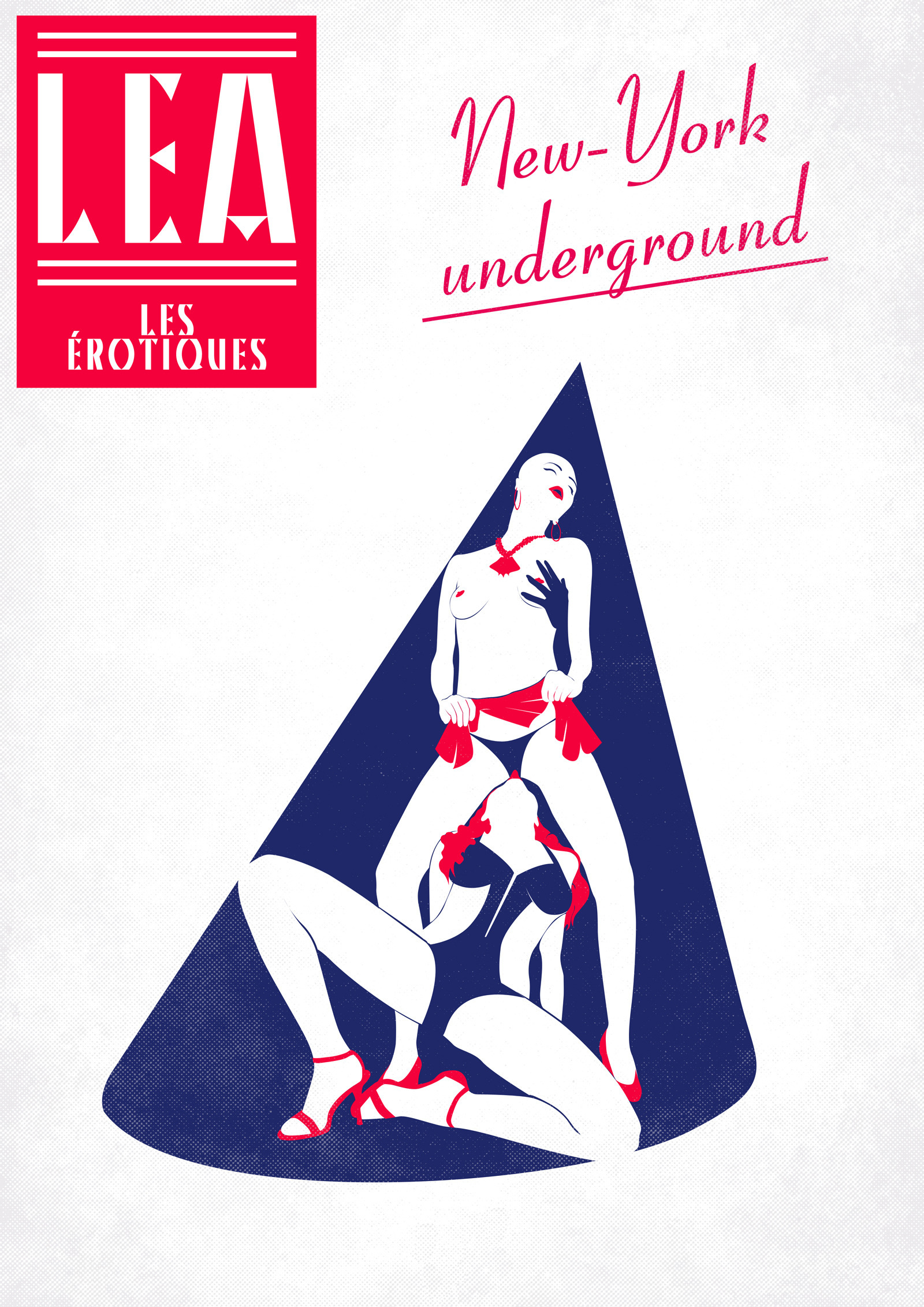 Couverture ebook de New York Underground, de Léa