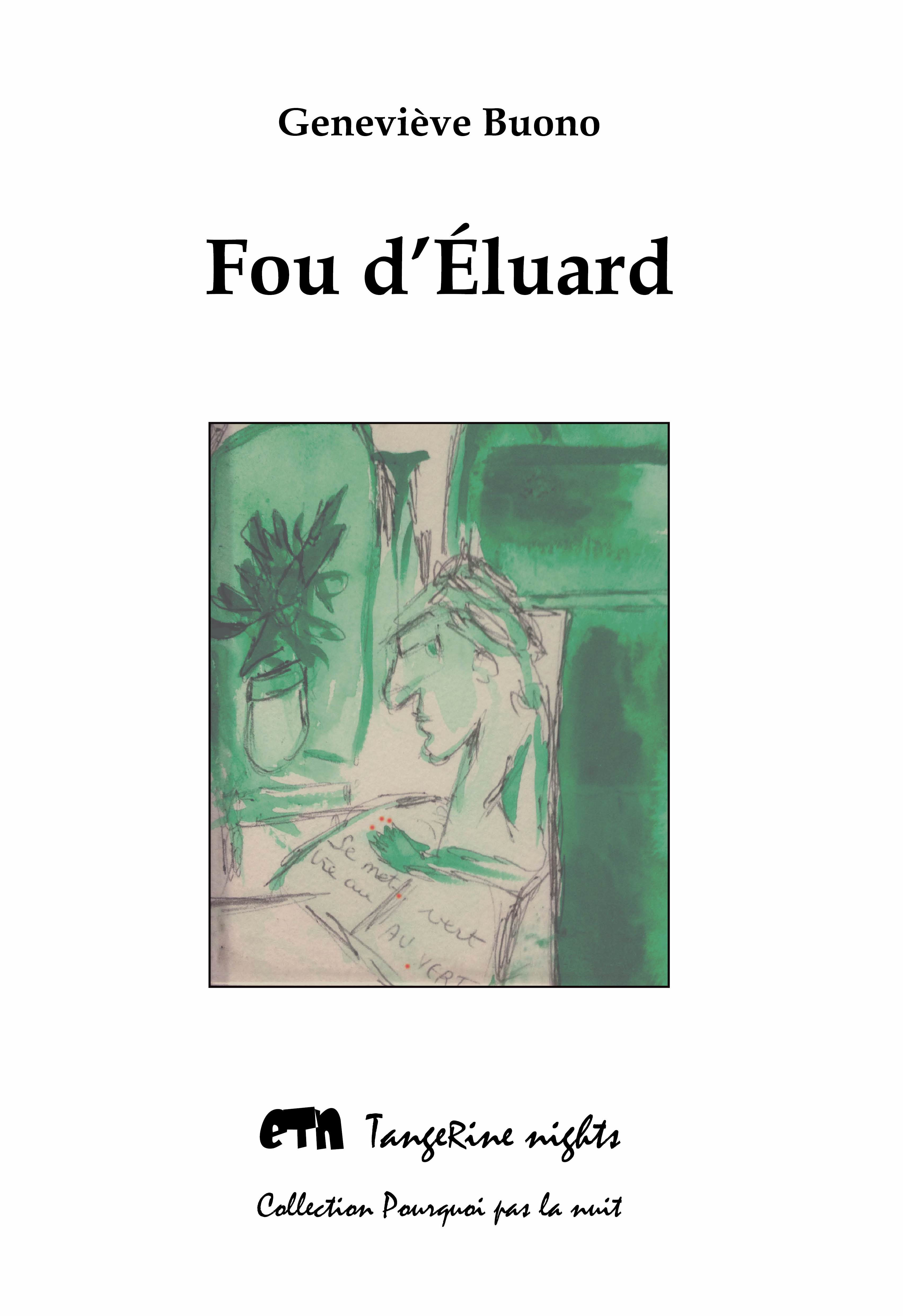 ebook cover of Fou d'Éluard, by Geneviève Buono