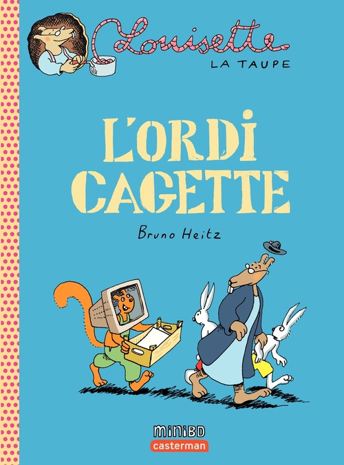 ebook cover of Louisette la taupe (Tome 11) - L'ordi cagette, by Bruno Heitz